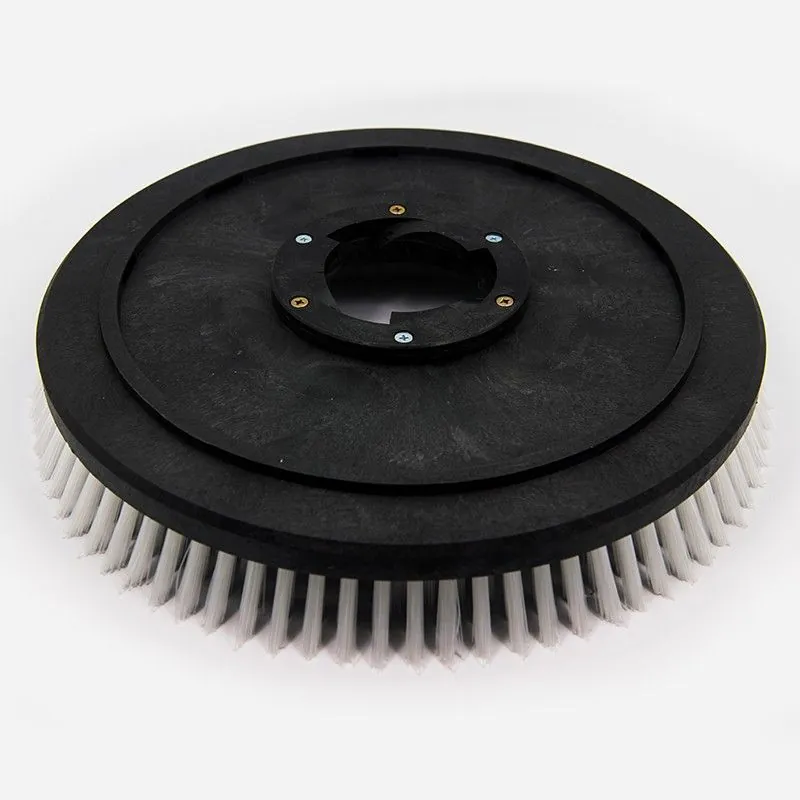 BROSSE BLANCHE PPL070 DIAM 355MM POUR AUTOLAVEUSE KARCHER BD TRIKE BIKE