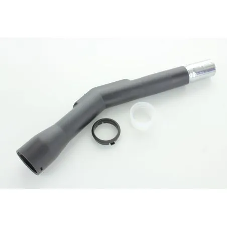 TUBE COUDE PVC DIAM 35MM + BAGUES (AVEC REGLAGE DEBIT D'AIR) POUR ASPIRATEUR VARIANT